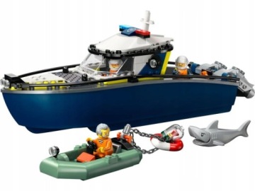 Lego City Chase на полицейской лодке