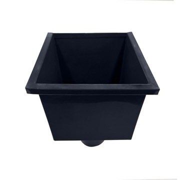 СТАЛЬНАЯ КОРЗИНА ДЛЯ МОЙКИ АНТРАЦИТ 7016 - Fi 75 мм