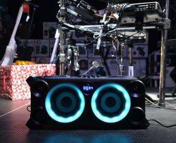 Бумбокс для вечеринки BT USB SD FM аккумулятор