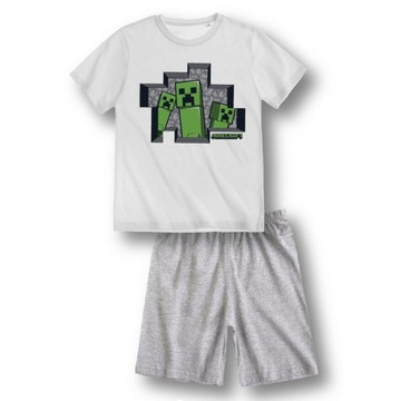 PIŻAMA Chłopięca MINECRAFT Bawełna 116 cm 6 lat