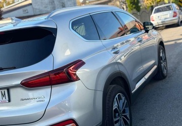 Hyundai Santa Fe IV SUV 2.0 CRDi 185KM 2020 Hyundai Santa Fe 1WL ASO Salon PL FV23 Kamera 360 ACC Martwe Pole CarPlay, zdjęcie 38