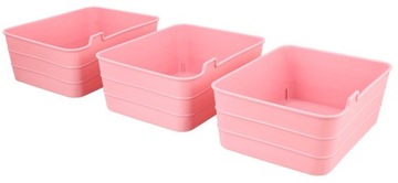 ZESTAW 3 x ORGANIZER ELASTYCZNY POJEMNIK KOSZYK r