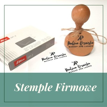 Pieczątka, stempel z logo Firmy XXL 11cmx10cm