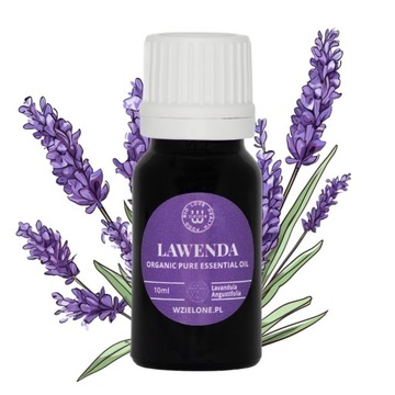 Olejek eteryczny LAWENDA organiczny 10 ml