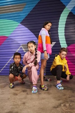Детские шлепанцы Crocs, легкая обувь, летние сабо, классика 33-34 J2