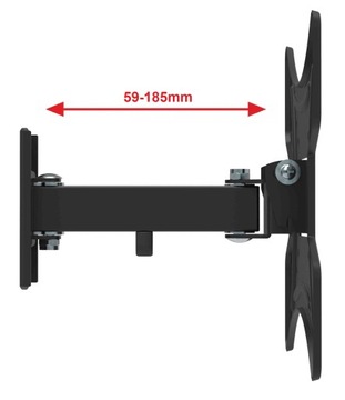 Поворотная ПОДВЕСКА ДЛЯ ТЕЛЕВИЗОРА ТВ 10–42 дюйма