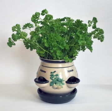 Цветочный горшок с балконами для трав или др. - 12 шт.