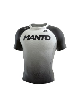 MANTO RASHGUARD SHORTSLEEVE RANK biały S