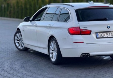 BMW Seria 5 F10-F11 Touring Facelifting 520d 190KM 2015 BMW Seria 5 2.0 190 KM Biksenon Skora x-Drive 2.0 Diesel 190KM, zdjęcie 8