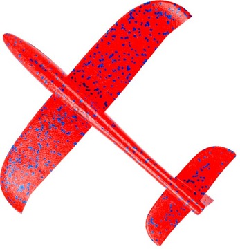 Samolot styropianowy szybowiec rzutka styropianu