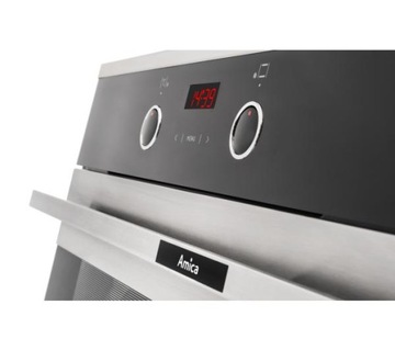 ВСТРАИВАЕМАЯ ДУХОВКА AMICA Fusion EB6521 EasyClean Серебристый и черный