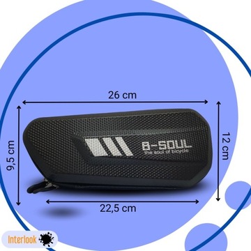 ВОДОНЕПРОНИЦАЕМАЯ ВЕЛОСИПЕДНАЯ СУМКА, РАМНАЯ СУМКА НА МОЛНИИ