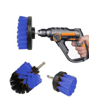 НАБОР 6 ЧИСТЯЩИХ ЩЕТОК ДЛЯ ДРЕЛЬ И ОТВЕРТКИ С ПРОЧНЫМИ НАКЛАДКАМИ