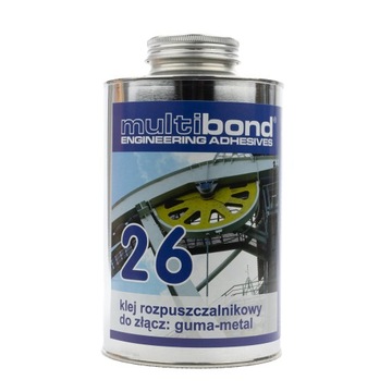 MULTIBOND 26 - rozpuszczalnikowy klej guma-metal