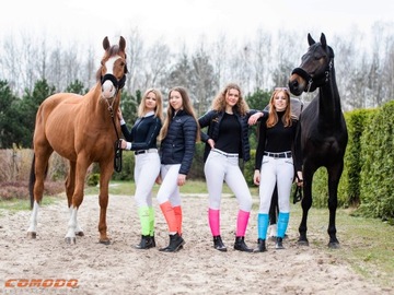 Удобные тонкие носки для езды на конном микрофибле