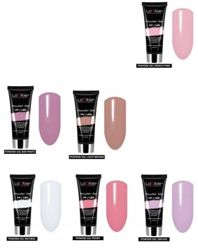 Набор для сборки акрилового геля акрилгель поли 30мл Лак + АКСЕССУАРЫ ДЛЯ ФОРМ