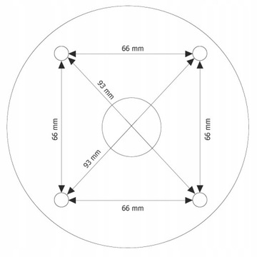 Adapter BCS-ADMQ4-B-II / puszka do kamer