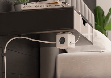 Cubenest PowerCube Extended USB A+C PD 20 Вт 1,5 м Серый