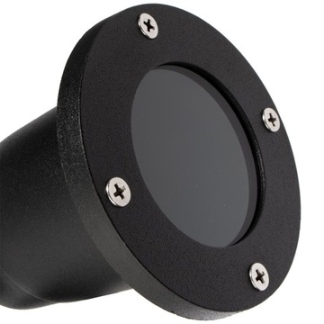 2 светодиодных садовых светильника, GU10, IP65, ПЛОТНЫЙ, НАКАЧИВАЕМЫЙ ОТРАЖАТЕЛЬ, с КАБЕЛЕМ 1 м