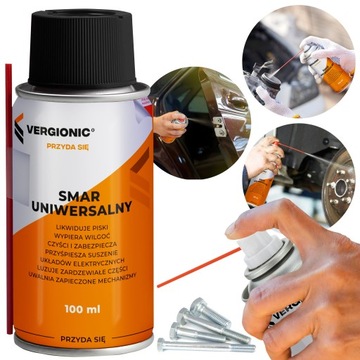 Смазка, МНОГОФУНКЦИОНАЛЬНЫЙ препарат, средство для удаления ржавчины, пенетратор, УНИВЕРСАЛЬНЫЙ 100 мл