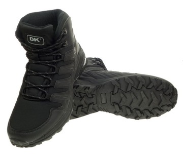 Buty Trekkingowe DK FOREST HIGH Wysokie AQUA SoftShell Taktyczne Black 46