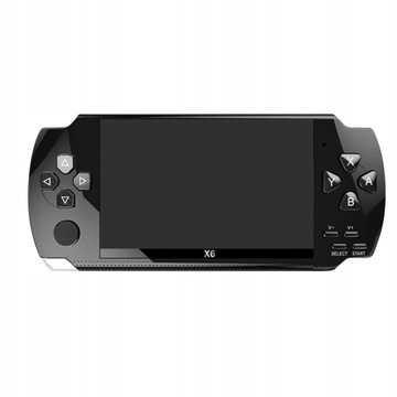 ПОРТАТИВНАЯ МИНИ-КОНСОЛЬ X6 РЕТРО, 1000 ИГР, 8 ГБ, 4,3 дюйма