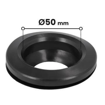 Uszczelka Studni Wodomierzowej 50 mm Gumowa Studzienki Wodomierza Rury