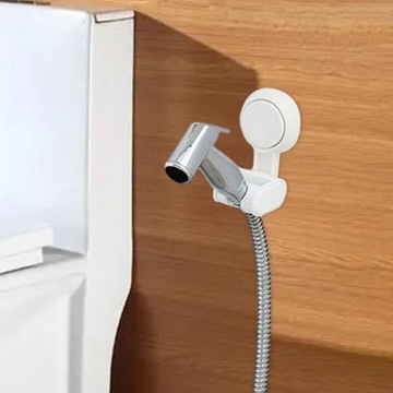 Держатель душевой лейки с присоской Держатель душевой лейки Возможен настенный монтаж