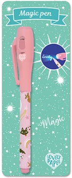 DJECO MAGICZNY DŁUGOPIS LATARKA UV Lucille