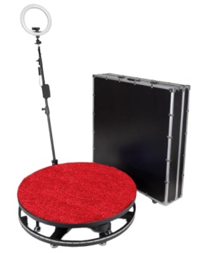 ФОТО БУТИНКА 360 - Фотобудка 100 см Apple iPhone 15 + дым-машина