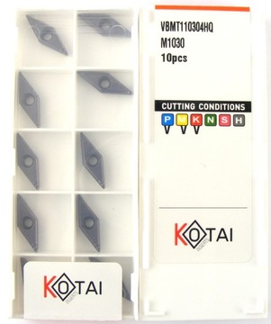 Płytki widiowe VBMT 110304 HQ M1030 STAL NIERDZ