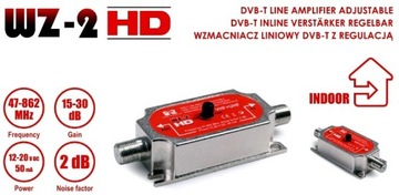 РЕГУЛИРУЕМЫЙ ЛИНЕЙНЫЙ УСИЛИТЕЛЬ WZ-2 15-30дБ 12-20В