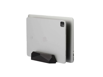 Podwójny drewniany dock Pionowy Stojak na Laptopa