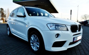 BMW X3 F25 SUV 2.0 20d 184KM 2014 BMW X3 M-pakiet, XDrive, Panorama, Automat, Kamera cofania 2.0 Diesel 184KM, zdjęcie 1