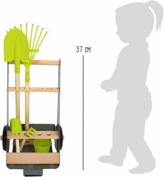 Садовая тележка Детские инструменты Small Foot 3+