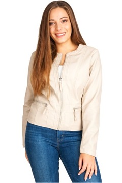 КОЖАНАЯ КУРТКА ЖЕНСКАЯ, ПРОЗРАЧНАЯ КОЖА