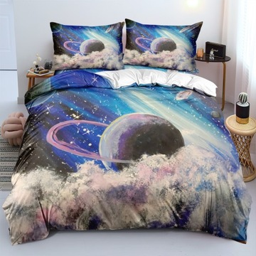 KOMPLET POŚCIEL POSZEWKA 200x220 KOSMOS I A