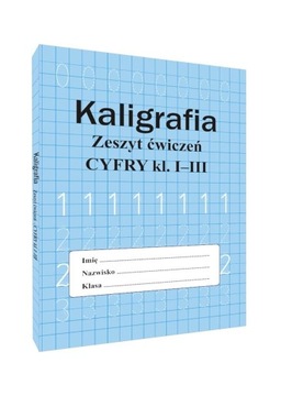 Książeczka edukacyjna CYFERKI Pisanie po śladzie