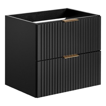 Szafka pod umywalkę 60 cm ADEL BLACK 82-60
