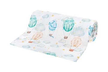 BOCIOLAND pieluszka bambusowa 100% rozmiar 75x75 B