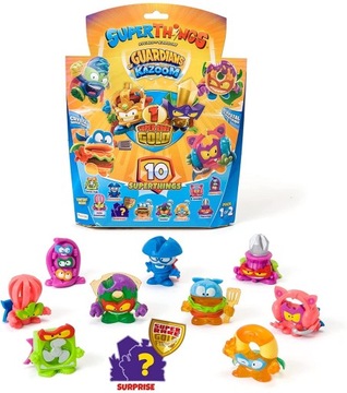 SUPER ZINGS SERIA 9 THINGS 10 FIGUREK 1 ZŁOTA 1/2