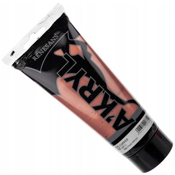 FARBA AKRYLOWA RENESANS 200ml 32 Metaliczna Miedź