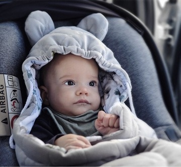 КРУГЛОГОДНАЯ ОБЛЕПИВКА НА ЛИПУЧКЕ ДЛЯ СИДЕНЬЯ BABYSTEPS NATURA GREY