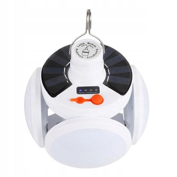Solarna latarnia kempingowa LED, super jasna