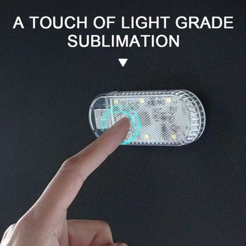 BLALION 1 шт. Сенсорный светильник Мини Беспроводная автомобильная потолочная лампа для чтения