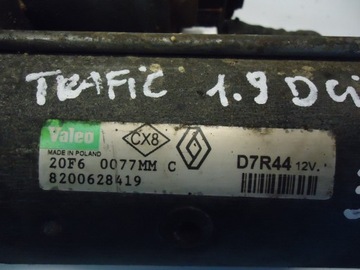RENAULT LAGUNA OPEL VIVARO SUZUKI TRAFIC 1.9 D STARTÉR 8200628419