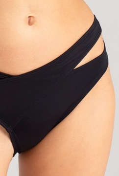 Czarny dół od stroju kąpielowego bikini Gatta Olivia BLACK rozmiar L