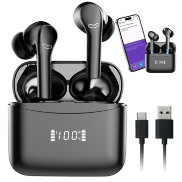 Ai Translator Earbuds Bezdrátové sluchátka Bt 143 Jazyky pro překladatel uší