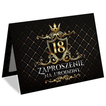 Zaproszenia na 18 Urodziny Osiemnastkę A6wz59