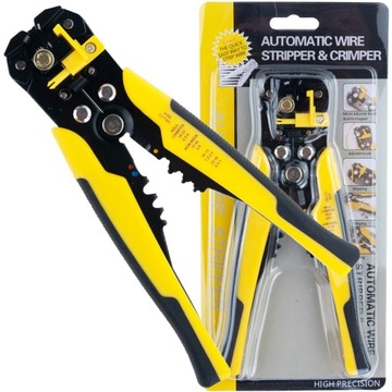 SZCZYPCE DO ŚCIĄGANIA IZOLACJI ZACISKARKA KABLI